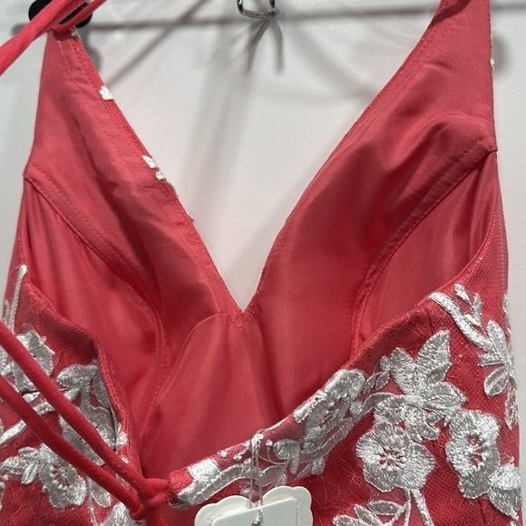 Prom Dress - Halter, Lace Up Back & Zipper - Picture 13 of 17